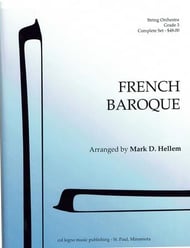 French Baroque Orchestra sheet music cover Thumbnail